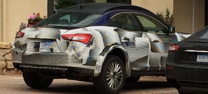 Illustration for article titled Looks Like Maserati Is Bastardizing Cars To Make SUV Test Mules